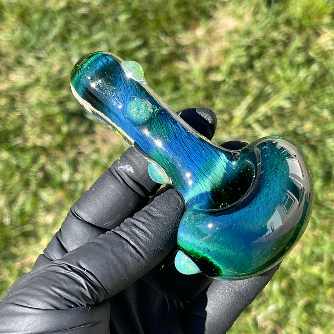 Thick Exp Green Pipe Glass Pipe Chuck Glass   