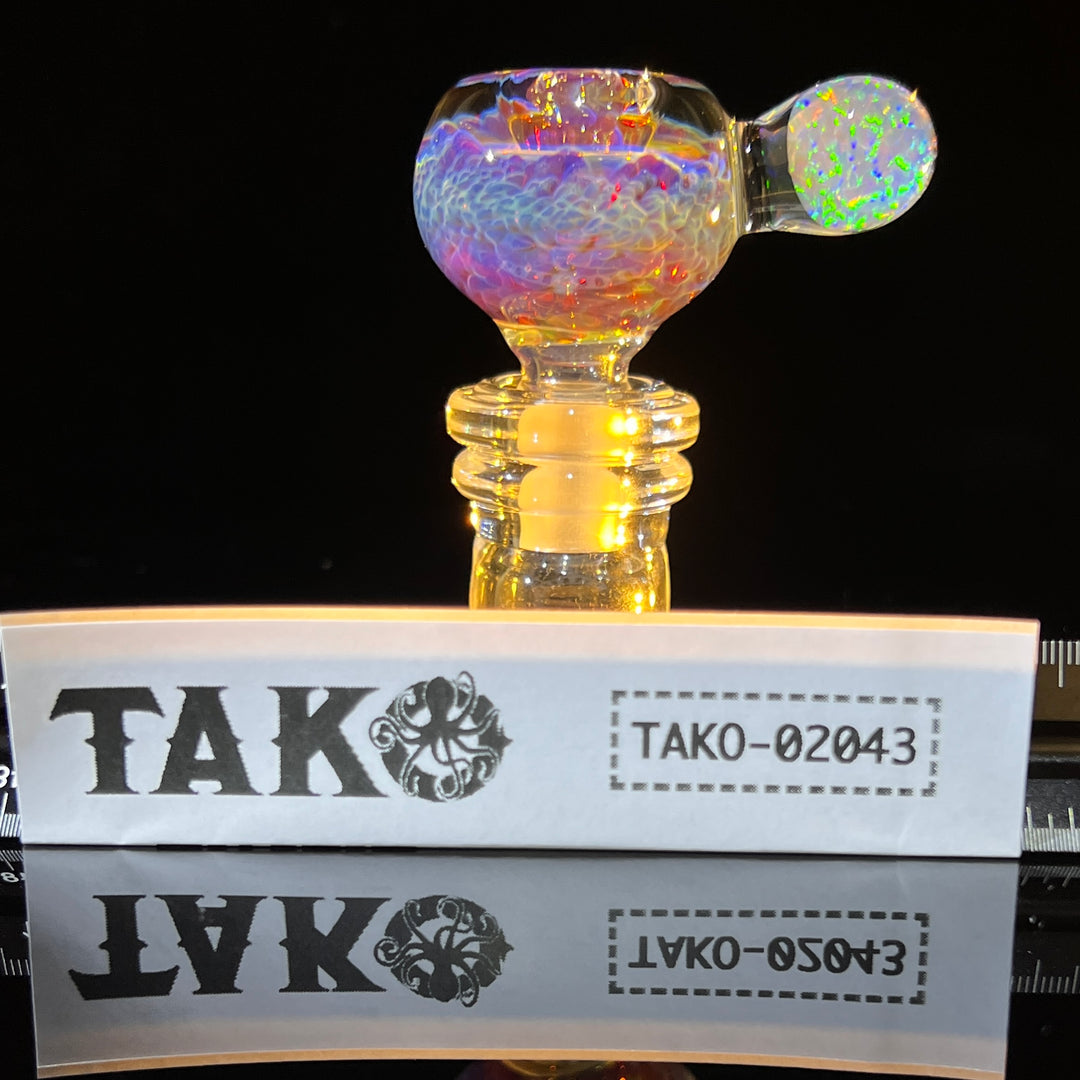 14mm Nebula Opal PullSlide Accessory Tako Glass   