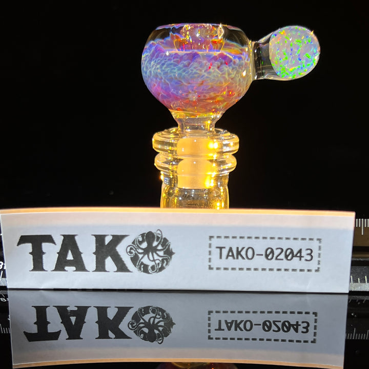 14mm Nebula Opal PullSlide Accessory Tako Glass   