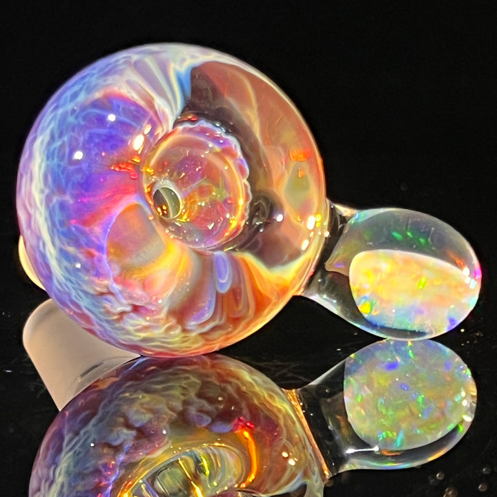 14mm Nebula Opal PullSlide Accessory Tako Glass   