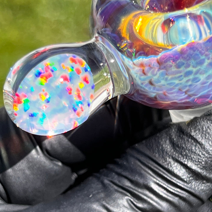 14mm Nebula Opal PullSlide Accessory Tako Glass   