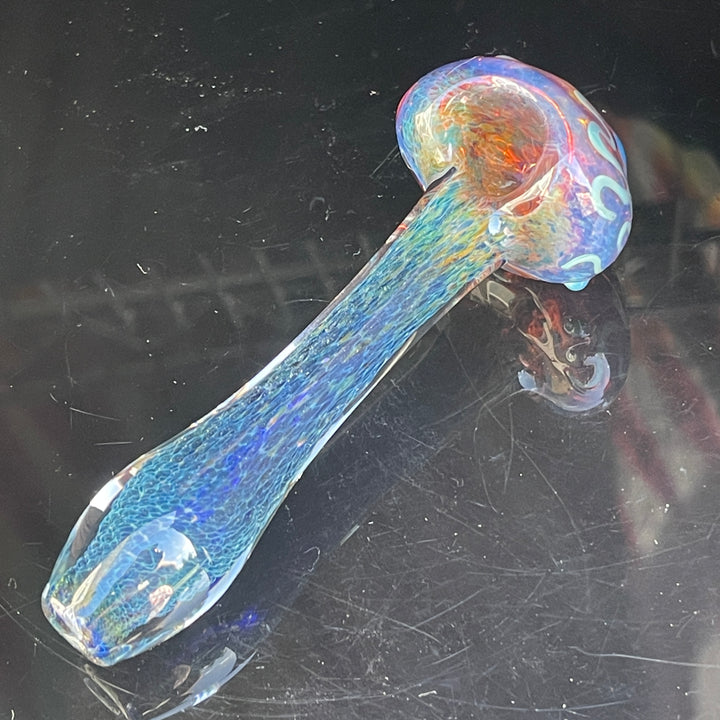 Purple Magic Frit Scribble Pipe Glass Pipe Beezy Glass   