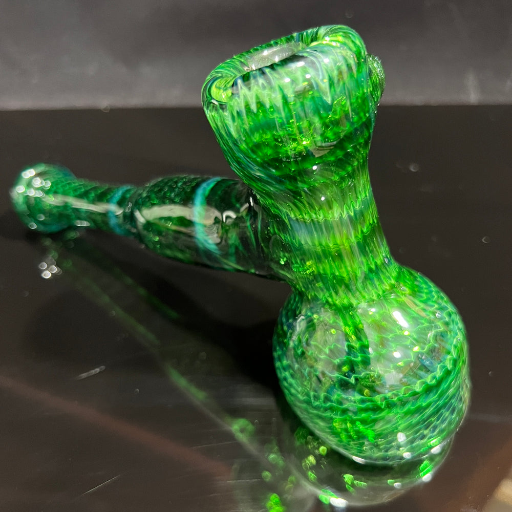 Forest Hammer Bubbler Glass Pipe Cose Glass   