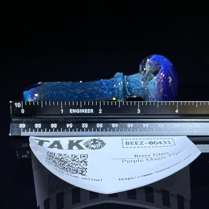 Purple Magic Pipe Glass Pipe Beezy Glass   