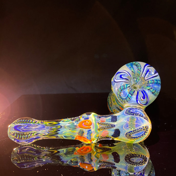 Inside Out Sidecar Bubbler Glass Pipe Tiny Mike   