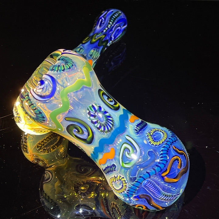 Inside Out Sidecar Bubbler Glass Pipe Tiny Mike   