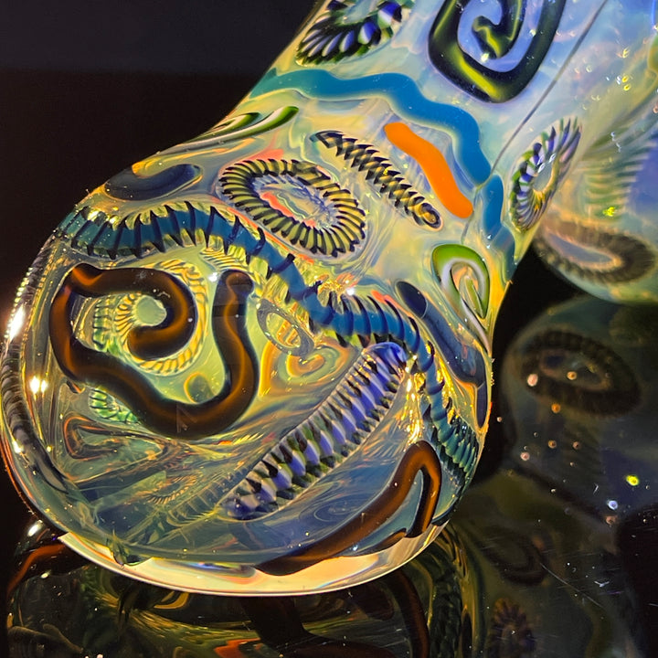 Inside Out Sidecar Bubbler Glass Pipe Tiny Mike   