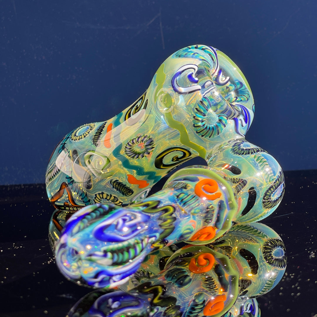 Inside Out Sidecar Bubbler Glass Pipe Tiny Mike   