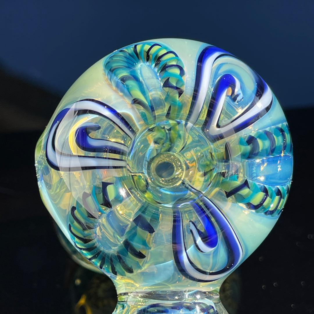 Inside Out Sidecar Bubbler Glass Pipe Tiny Mike   