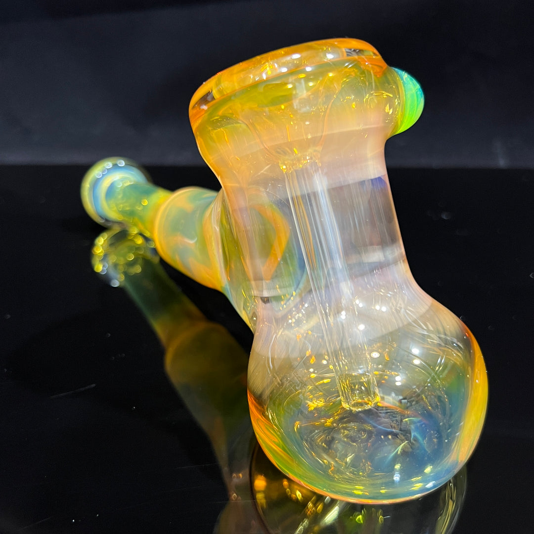 Ego Death Glass Bubbler Smoking Pipe - 5.25 / 14mm F / Colors