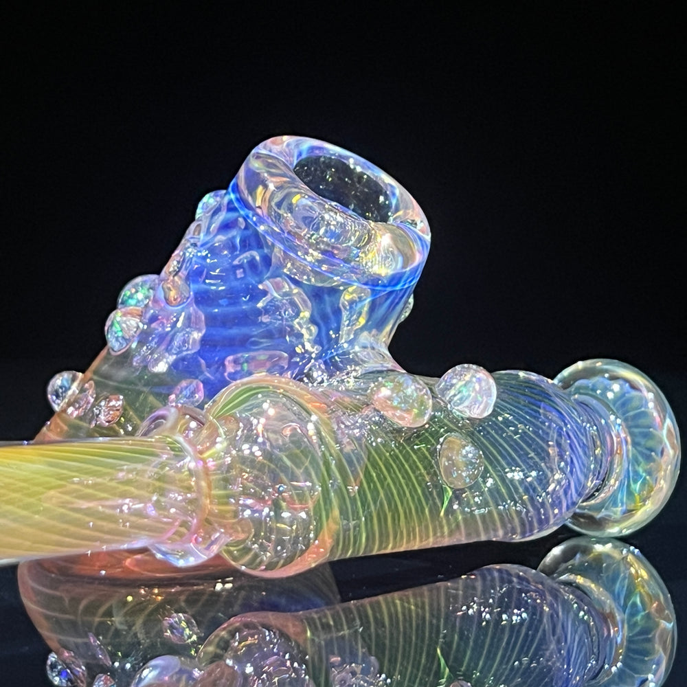 Gold Fumed Sidecar Pipe Glass Pipe Sugar Shack