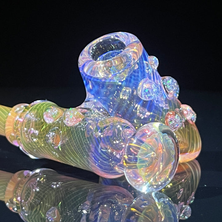 Gold Fumed Sidecar Pipe Glass Pipe Sugar Shack
