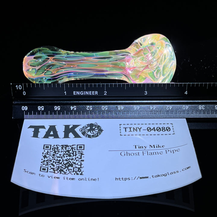 Ghost Flame Pipe Glass Pipe Tiny Mike   
