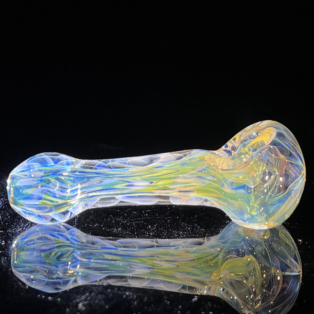 Large Ghost Flame Pipe Glass Pipe Tiny Mike   