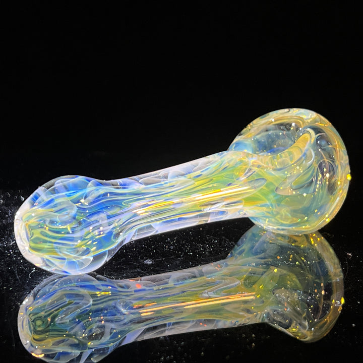 Large Ghost Flame Pipe Glass Pipe Tiny Mike   