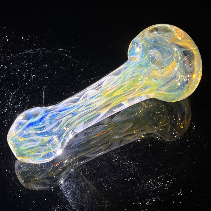 Large Ghost Flame Pipe Glass Pipe Tiny Mike   