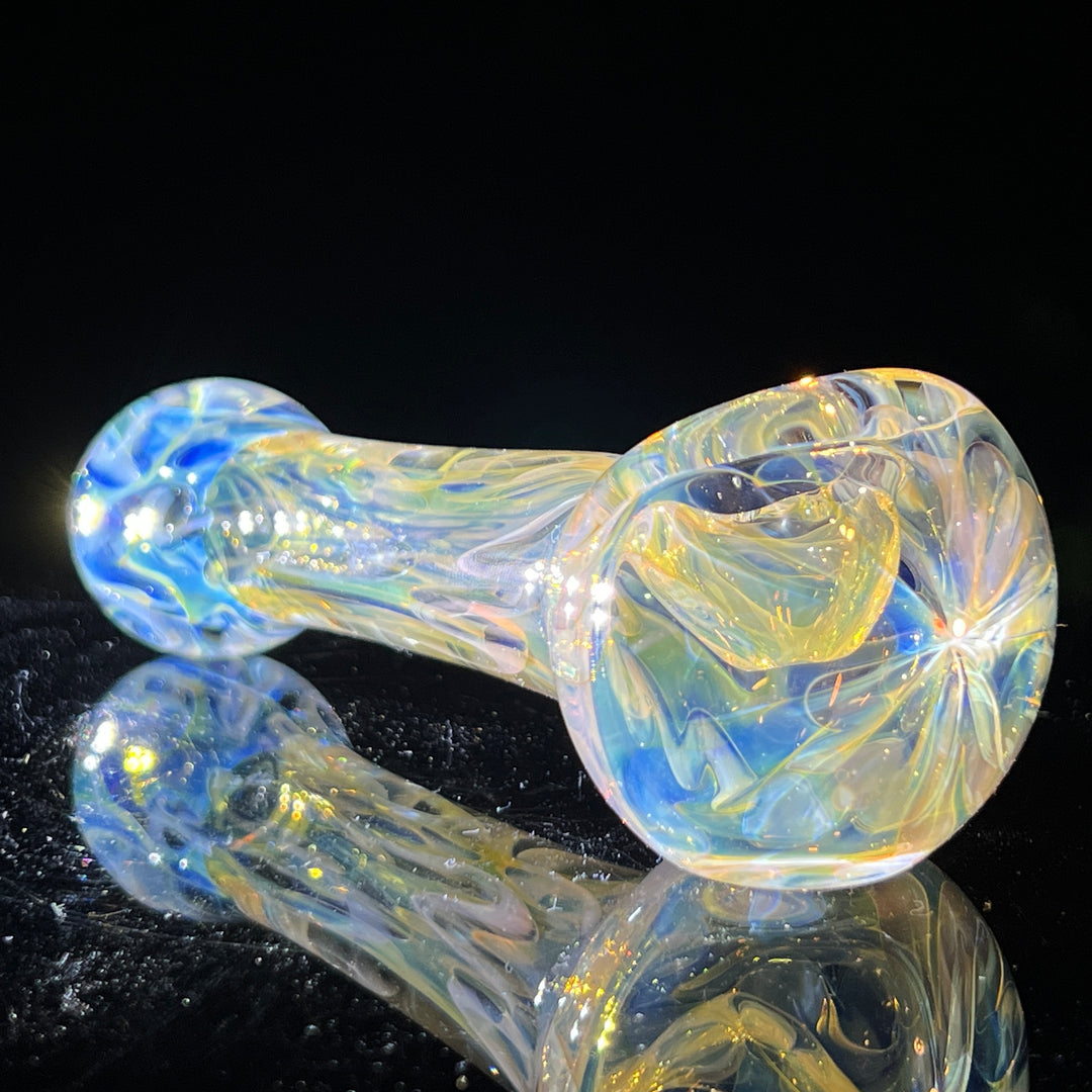 Large Ghost Flame Pipe Glass Pipe Tiny Mike   