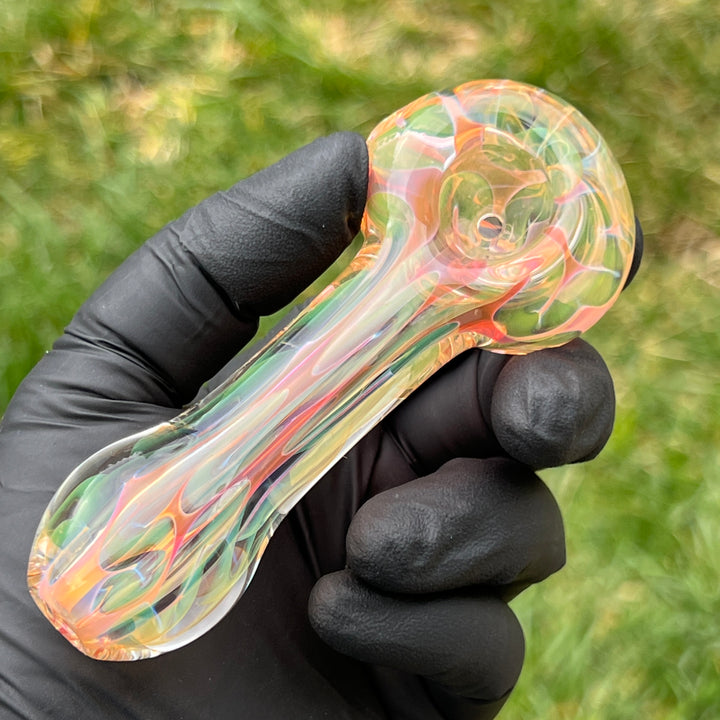 Ghost Flame Pipe Glass Pipe Tiny Mike   