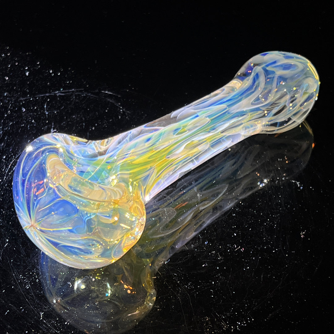 Large Ghost Flame Pipe Glass Pipe Tiny Mike   