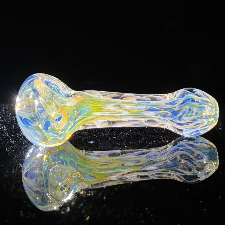 Large Ghost Flame Pipe Glass Pipe Tiny Mike   