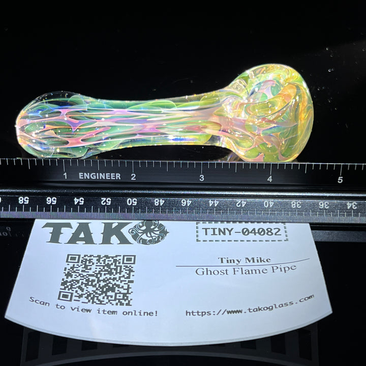 Ghost Flame Pipe Glass Pipe Tiny Mike   