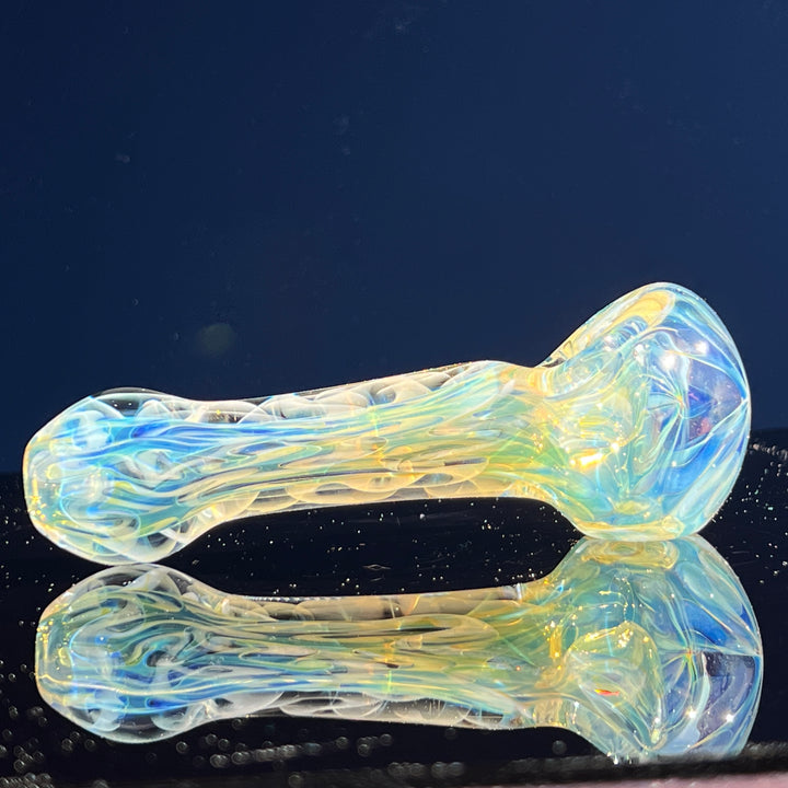 Large Ghost Flame Pipe Glass Pipe Tiny Mike   