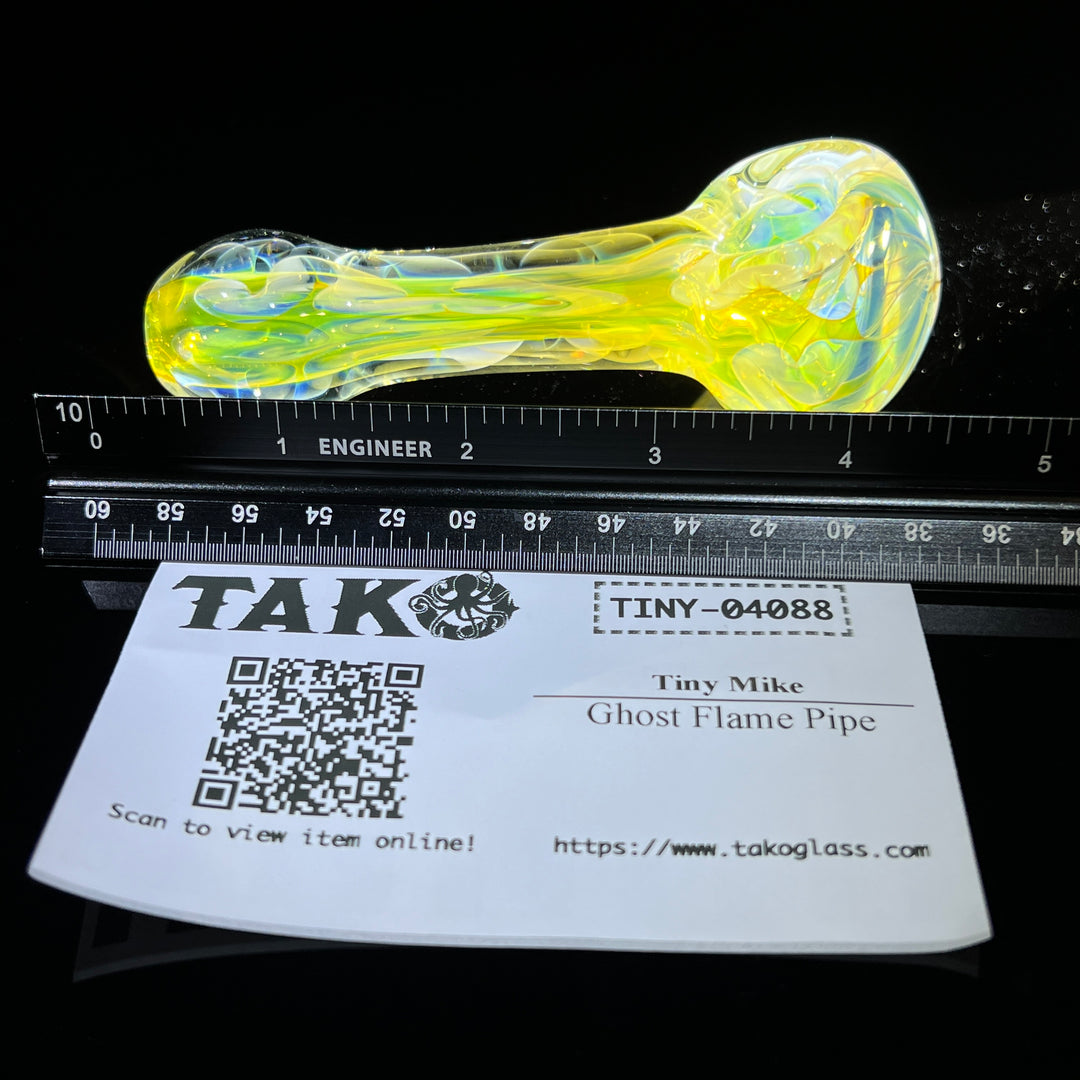 Ghost Flame Pipe Glass Pipe Tiny Mike   