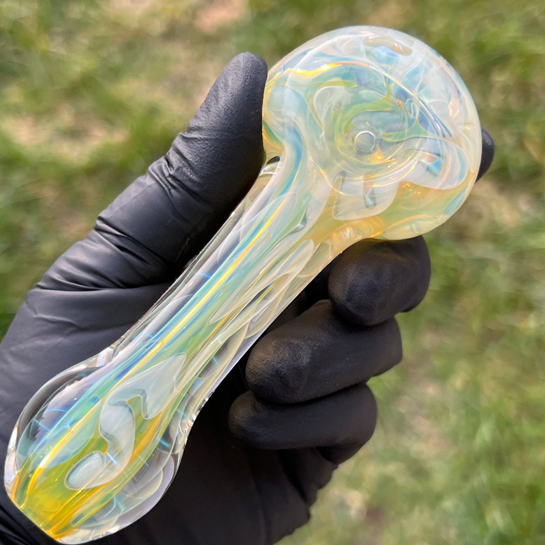 Ghost Flame Pipe Glass Pipe Tiny Mike   