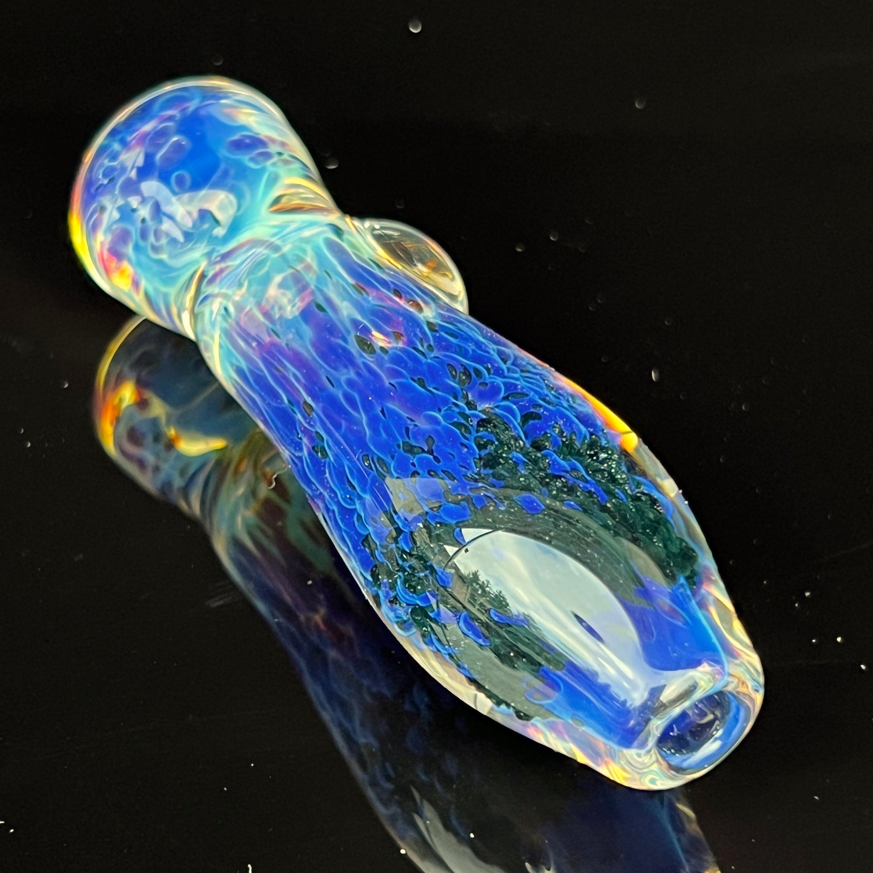 Purple Ghost Chillum – Tako Glass