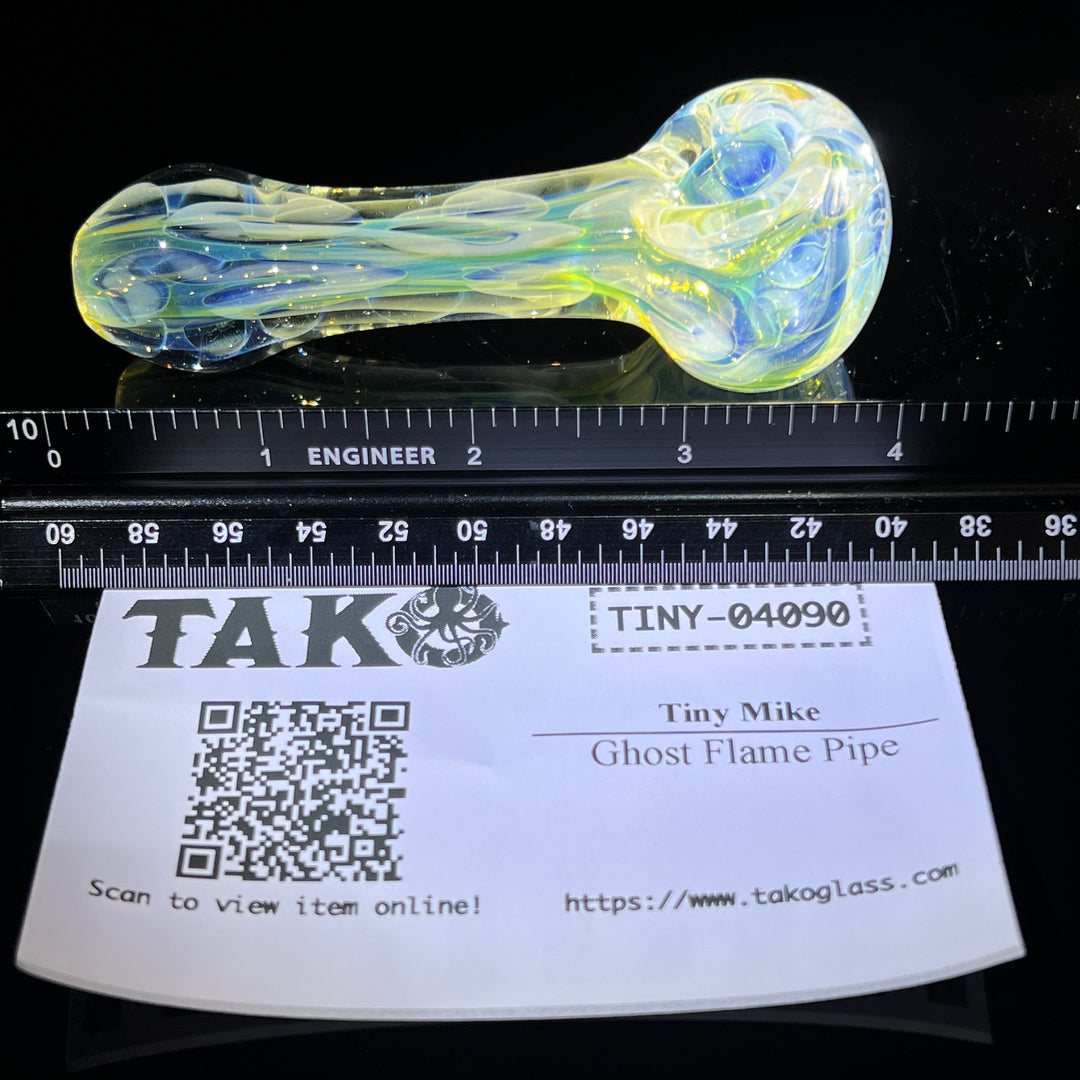 Ghost Flame Pipe Glass Pipe Tiny Mike   