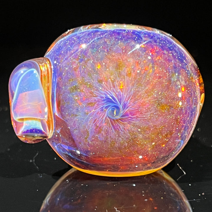 Purple Mushie Marble Pipe Glass Pipe Beezy Glass   