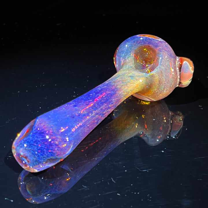 Purple Mushie Marble Pipe Glass Pipe Beezy Glass   