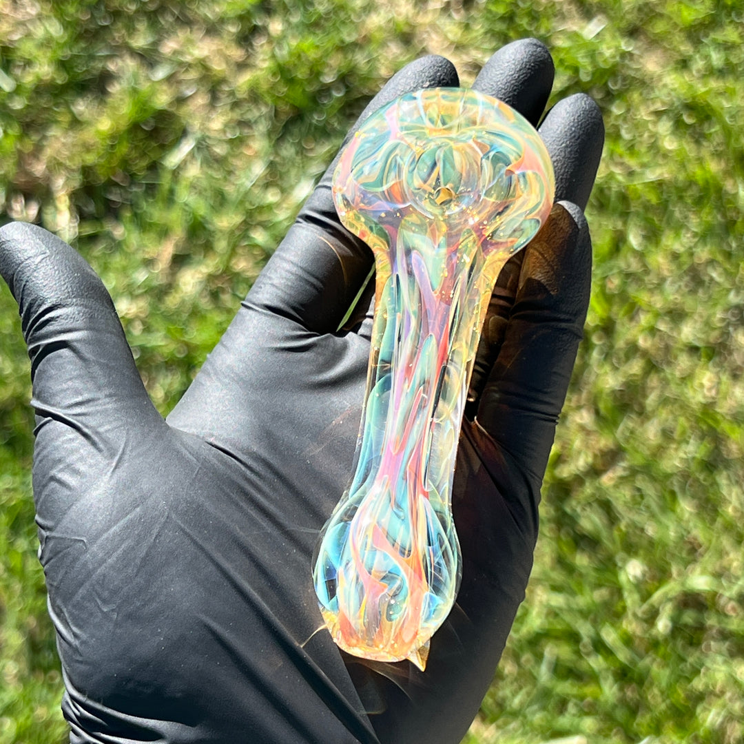 Ghost Flame Pipe Glass Pipe Tiny Mike   