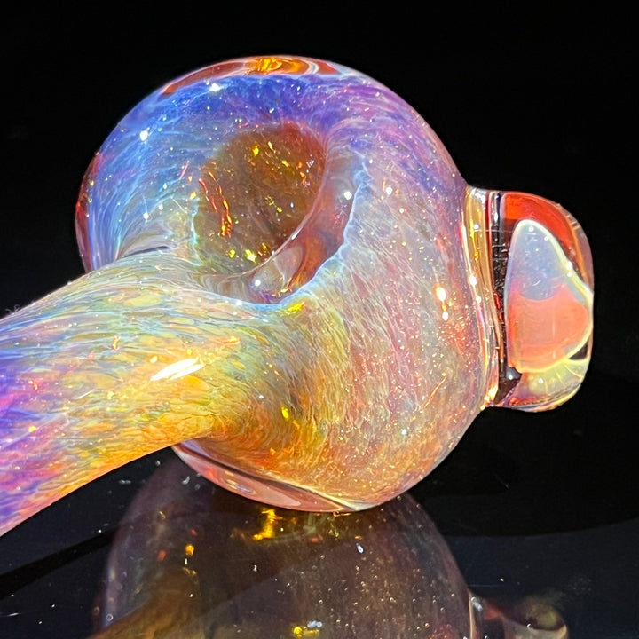 Purple Mushie Marble Pipe Glass Pipe Beezy Glass   