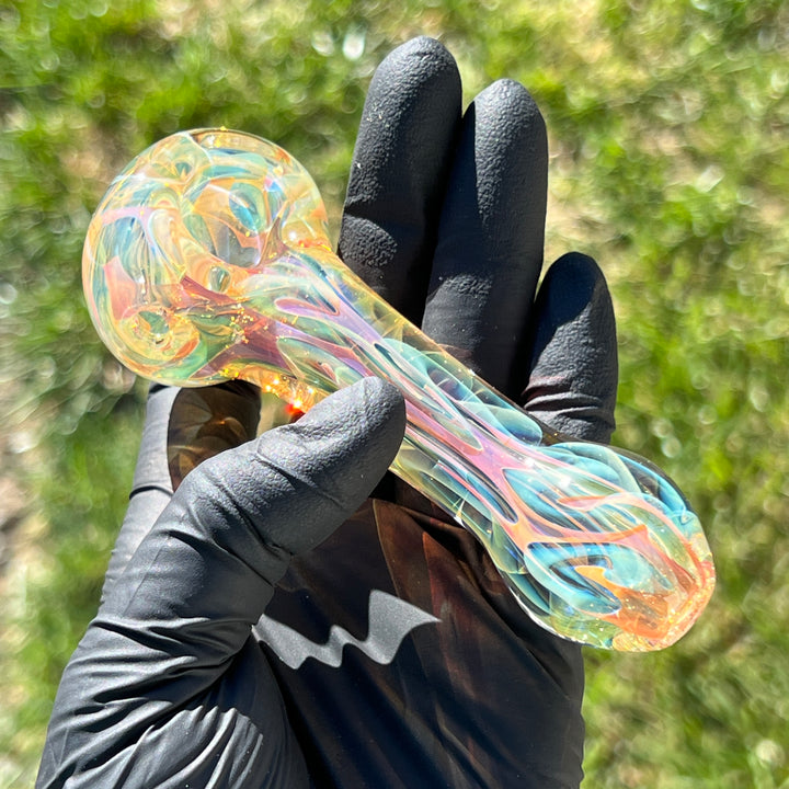 Ghost Flame Pipe Glass Pipe Tiny Mike   