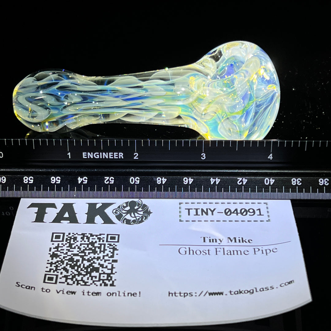 Ghost Flame Pipe Glass Pipe Tiny Mike   