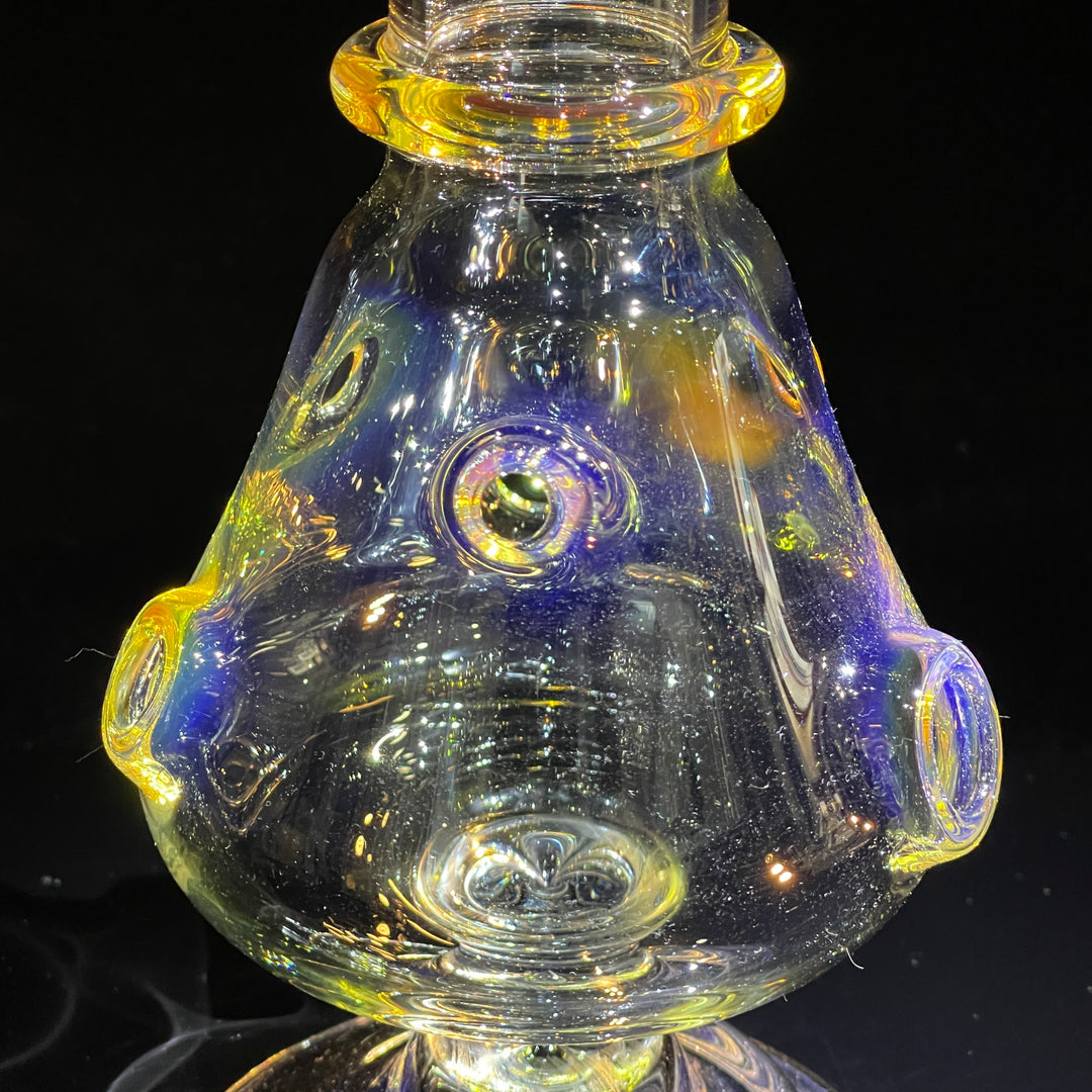 12"  Fumed Incense Burner Home Tako Glass   