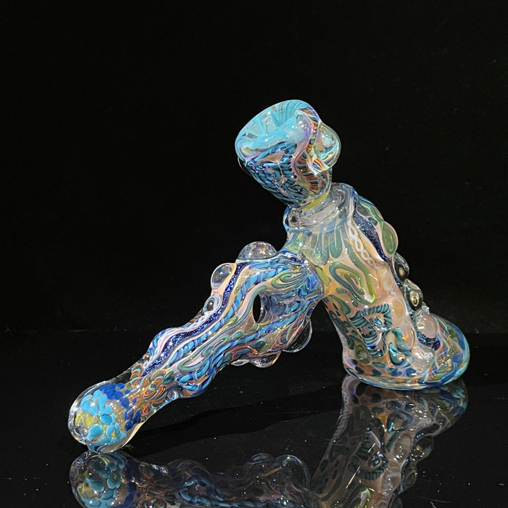 Molten Chaos Hammer Donut Bubbler Glass Pipe Molten Imagination   