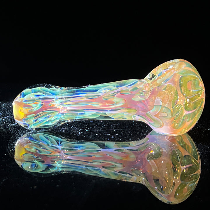 Large Ghost Flame Pipe Glass Pipe Tiny Mike   