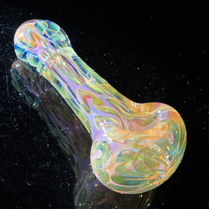 Large Ghost Flame Pipe Glass Pipe Tiny Mike   