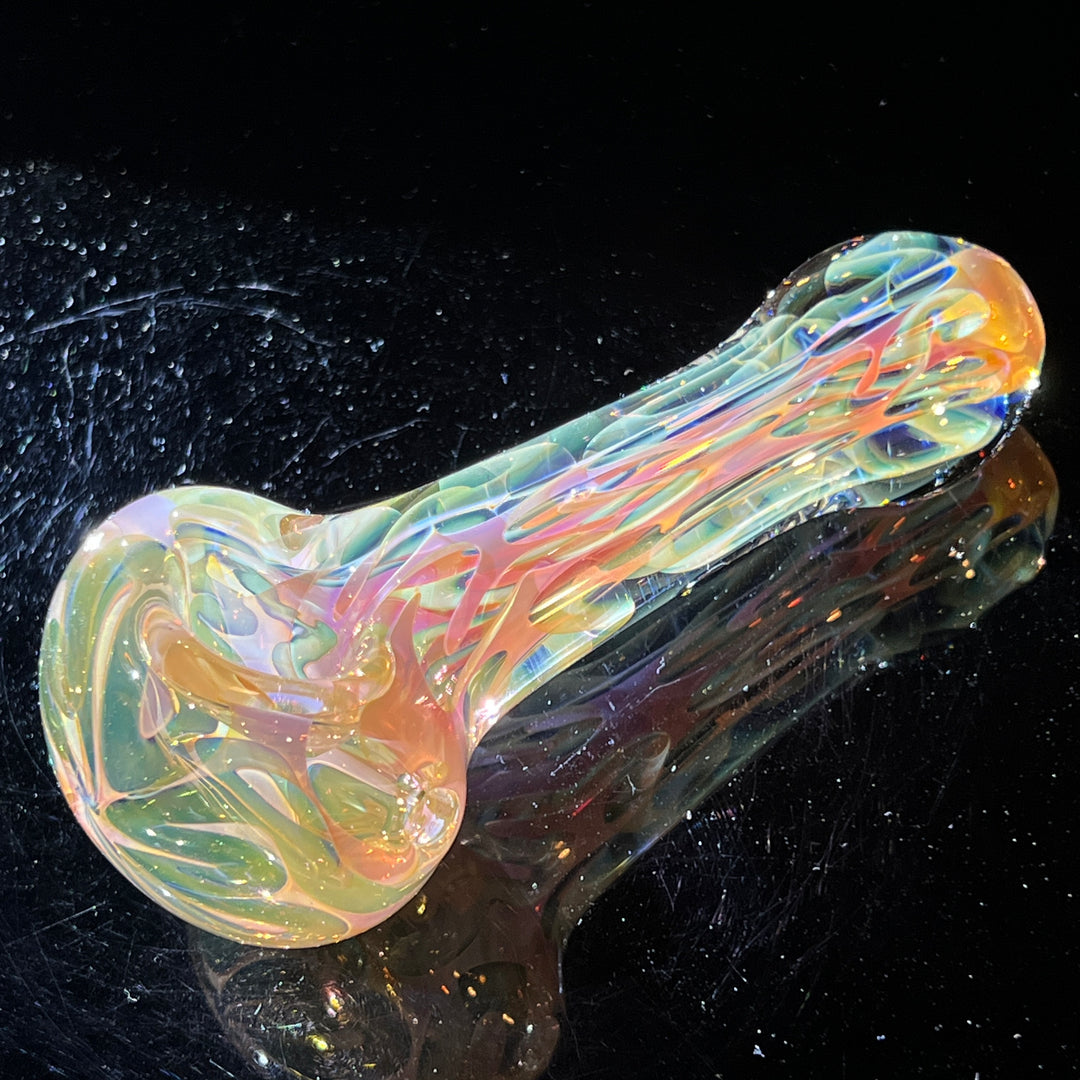 Large Ghost Flame Pipe Glass Pipe Tiny Mike   