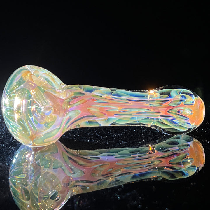 Large Ghost Flame Pipe Glass Pipe Tiny Mike   