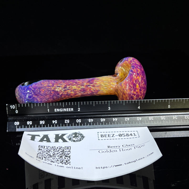 Golden Hour Pipe Glass Pipe Beezy Glass   