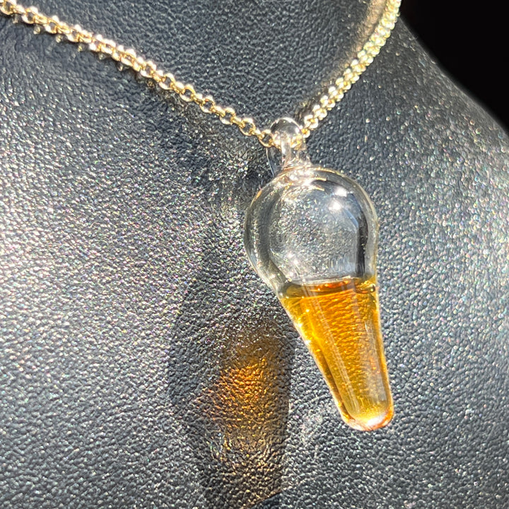 Honey Bee Pendant Jewelry Love Glass   