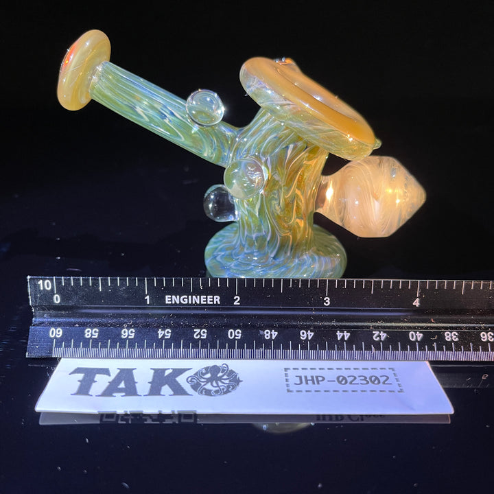 Jungle Fume Hand Cannon Glass Pipe JHP Glass   