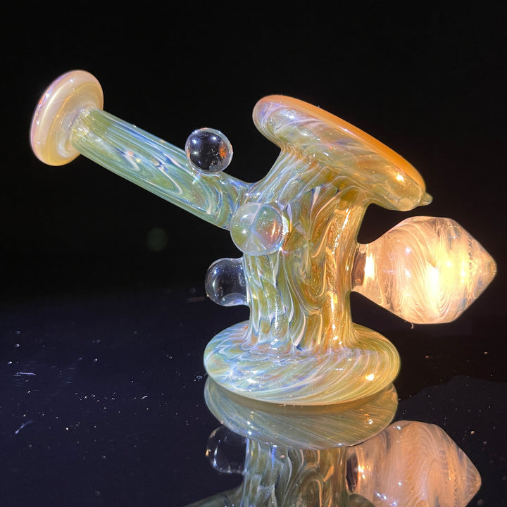 Jungle Fume Hand Cannon Glass Pipe JHP Glass   