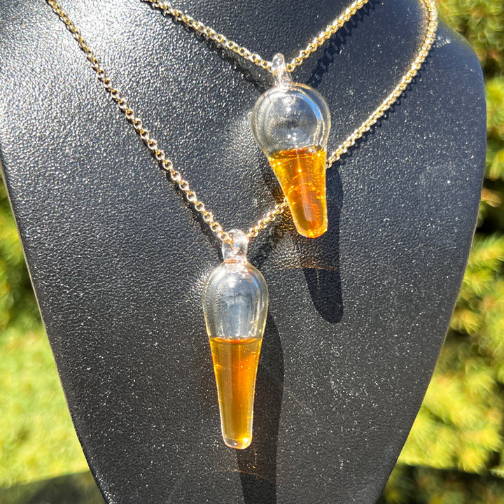Honey Bee Pendant Jewelry Love Glass   