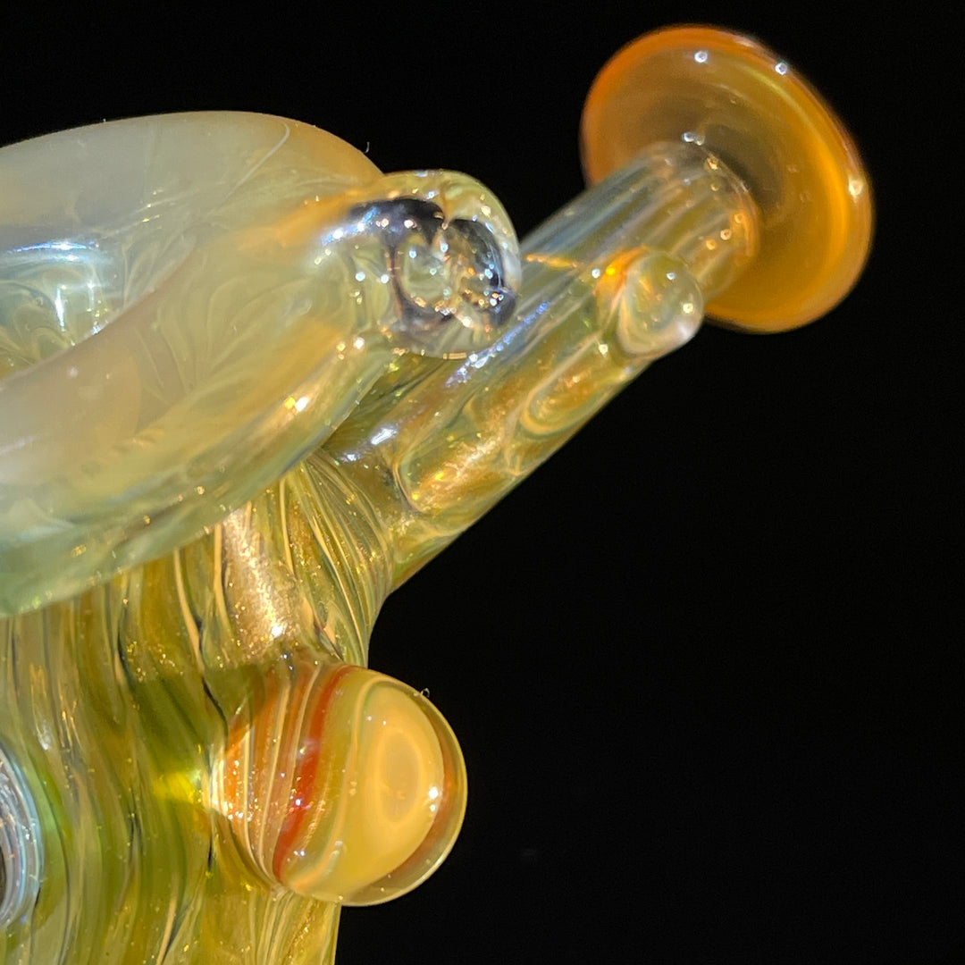 Jungle Fume Hand Cannon Glass Pipe JHP Glass   