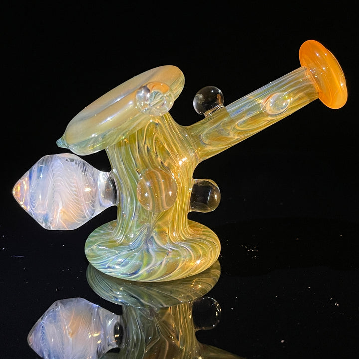 Jungle Fume Hand Cannon Glass Pipe JHP Glass   