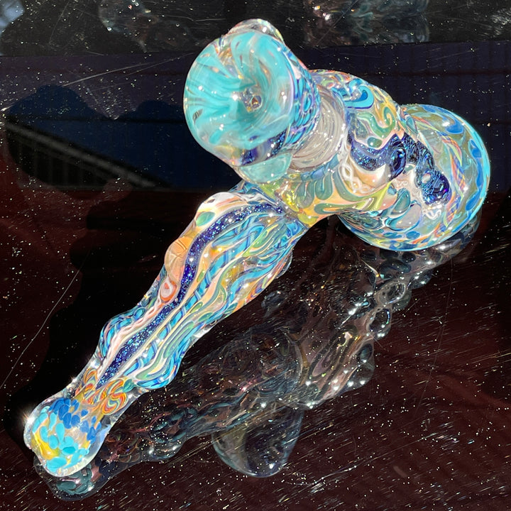 Molten Chaos Hammer Donut Bubbler Glass Pipe Molten Imagination   